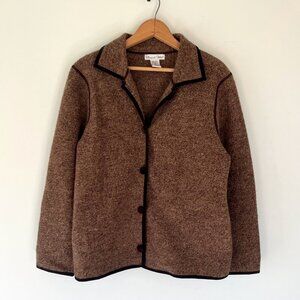 Vintage Boiled Wool Coat